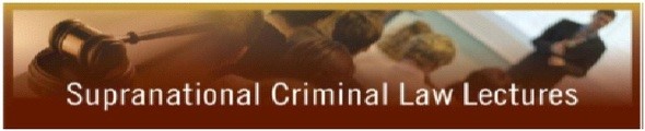 Supranational Criminal Law Lectures