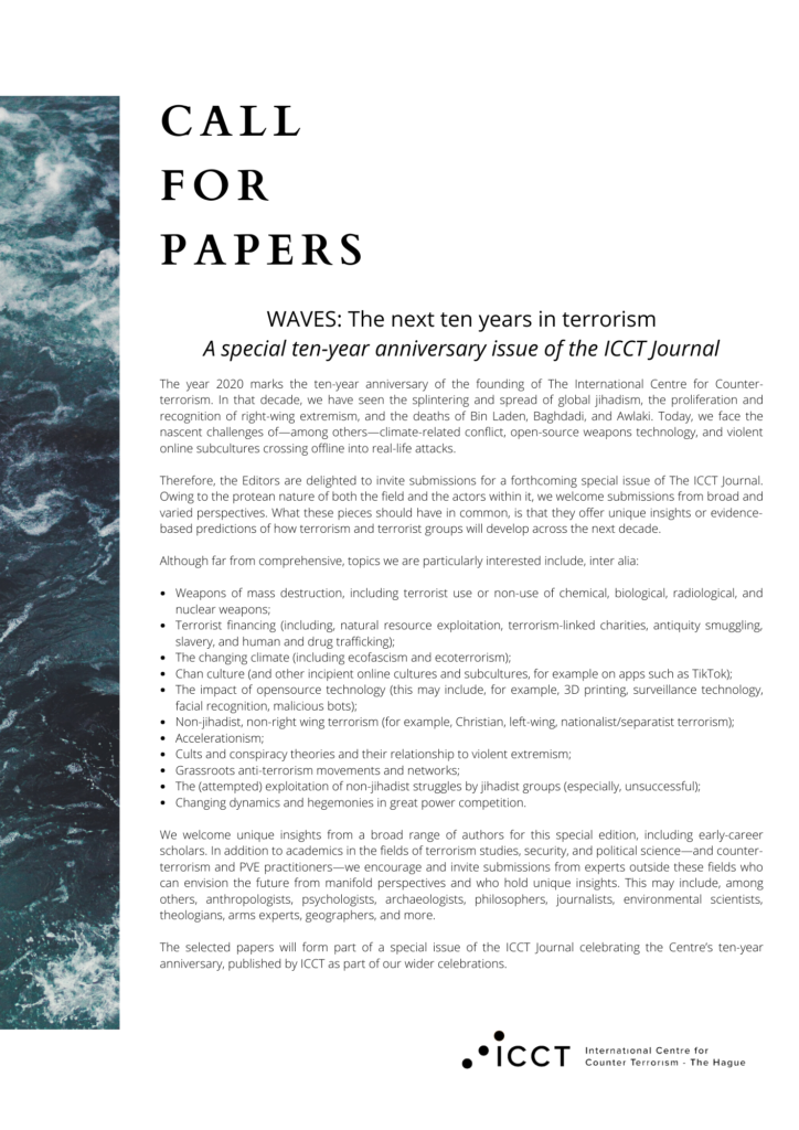 Call for Papers - Waves: The Next Ten Years in Terrorism ...