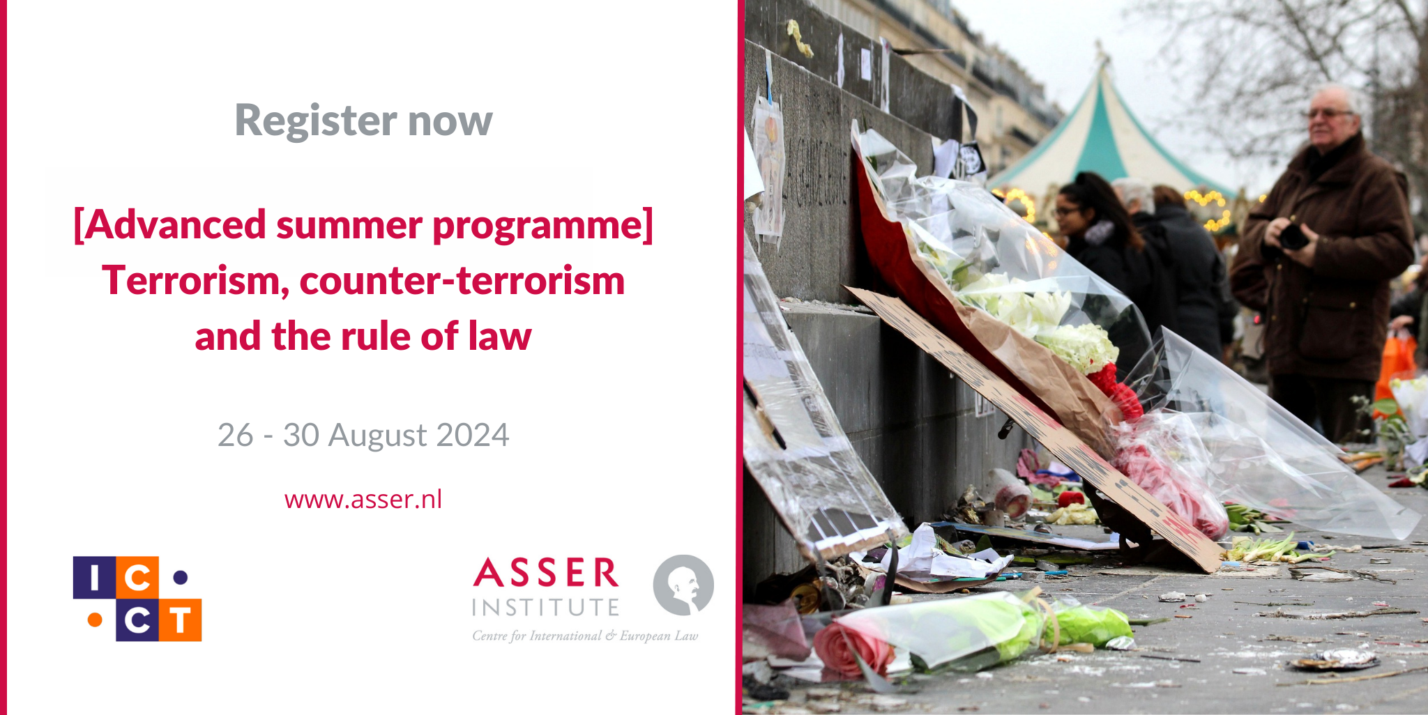 [Advanced summer programme] Terrorism, counter-terrorism and the rule of law